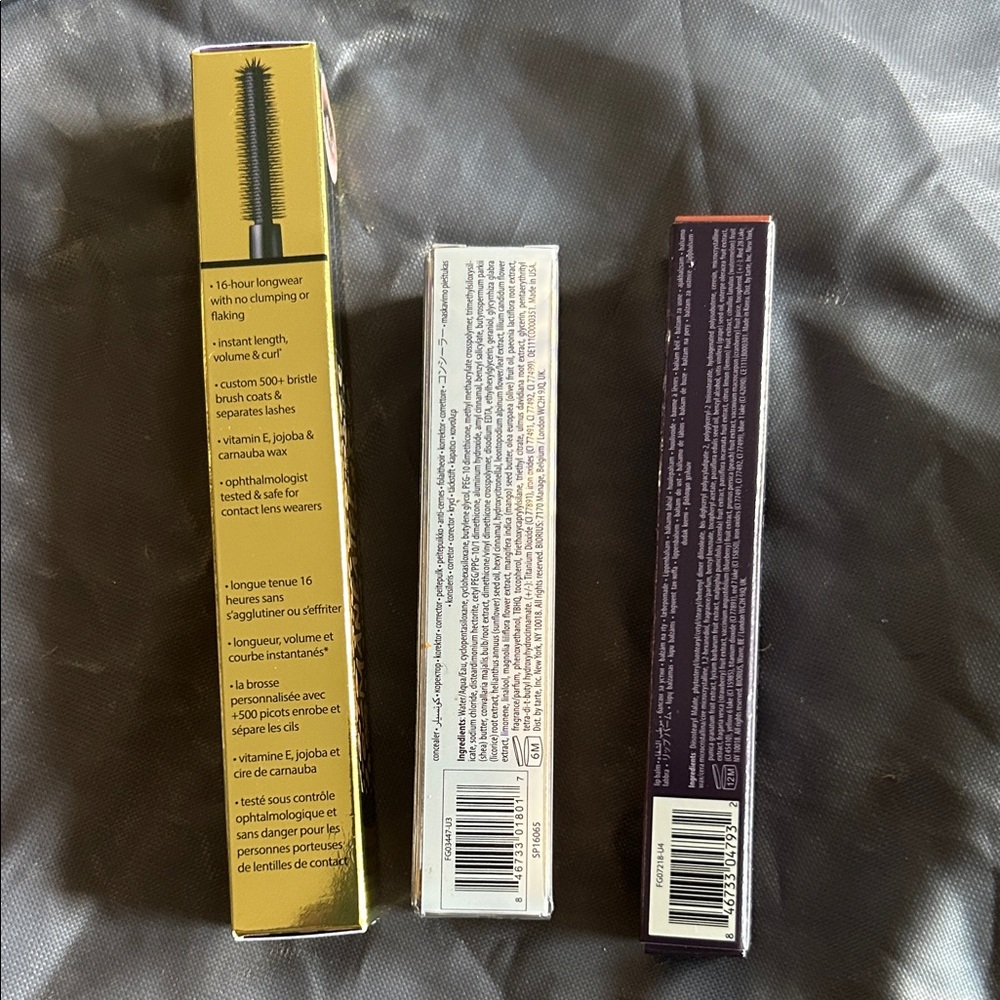 Tarte 3 Piece Kit Maneater Black Mascara,Tan Sand Concealer & Maracuja Juicy Lip - Picture 3 of 16